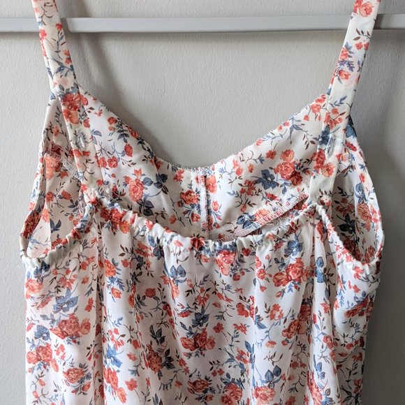 Kirra Floral Boho Beachy Tank Top - Picture 4 of 6